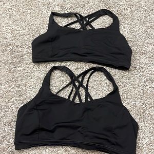 Lululemon Free to Be Serene Bra Sz 12 - set of 2